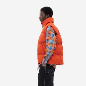 Chaqueta de Trabajo de Invierno Impermeable y Transpirable con Cuello Alto y Diseño Moderno en Lona Naranja - Product Image 6