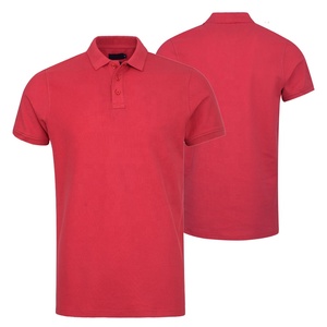 Venta caliente Unisex Tallas grandes Estilo casual para Polo Camiseta Impresión personalizada Color sólido Material de punto transpirable para hombres - Product Image 6
