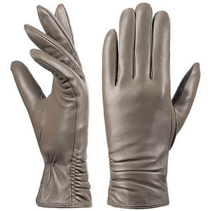 Leather Fashion <b>Gloves</b> For Women New Design Custom Size High Grip Martial Leather Full Finger protection classic design flexible - Product Image 4