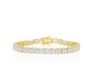 1.8 MM coupe ronde laboratoire cultivé diamant Bracelet diamant Tennis Bracelet pour femme laboratoire fait diamant Bracelet cadeau pour mère/femme - Product Image 2