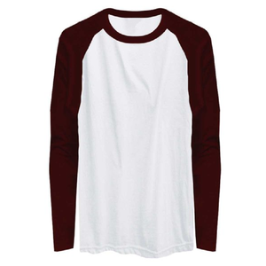 <b>Raglan</b> <b>Top</b> Quality & Cheap Price Long Sleeve T-Shirts Best Selling Classic <b>Raglan</b> Factory Manufacturer Long Sleeve T-Shirt - Product Image 6