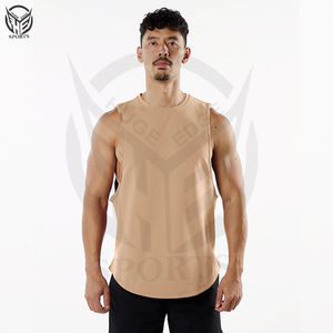 Ropa de Gimnasio, 100% Algodón, Ropa Deportiva Activa, Chaleco de Fitness, Camiseta sin Mangas para Entrenamiento Muscular para Hombre con Diferentes Diseños - Product Image 3