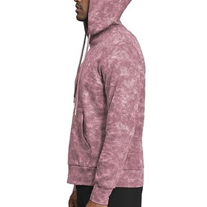 Men's Tie-<b>Dye</b> Pullover Hoodie Colorful <b>Black</b> Smoke Embroidered Hooded Sweatshirt for Winter - Product Image 2