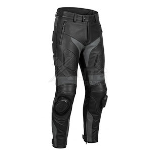 Pantalones de Motocicleta de Cuero Transpirable de Alta Calidad para Exportación, Material Resistente, Ajuste Cómodo, Costuras de Seguridad, Acabado Fino - Product Image 2