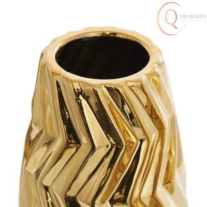 Vase de table en métal artisanal de designer avec finition mate, idéal pour la décoration intérieure, les bureaux et les arrangements de mariage - Product Image 4