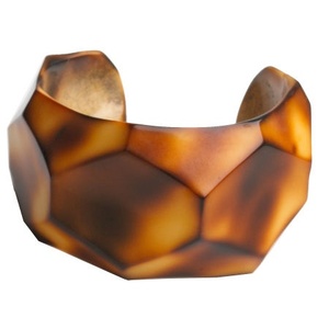 Brazaletes de cuerno de búfalo natural al por mayor, pulseras de cuerno pulidas anchas para mujer, joyería de animales bohemios, accesorios de cuerno africano - Product Image 6