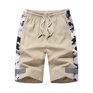 Pantalones cortos OEM de diseño personalizado para hombre, ropa de calle, último estilo con técnicas de teñido liso, precio razonable - Product Image 1