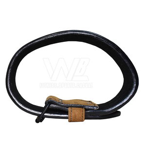 Ceinture de musculation sur mesure à double crochets, robuste, en cuir de vachette antidérapant et écologique, qualité professionnelle, meilleure vente 2025 - Product Image 4