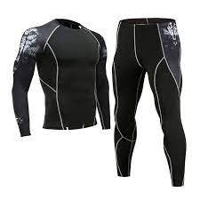 High Quality Breathable 100% Polyester MMA Rash Guard Long Sleeve Leggings Custom Made Customized Styles Shirts Set Uniforms - Product Image 3