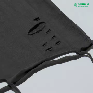 เสื้อยืดคอโอ ทรงปกติ ผ้าโพลีเอสเตอร์/คอตตอน รับผลิตตามแบบ (OEM) พร้อมปักโลโก้  ผ้าเนื้อนุ่ม ย้อมสีพื้น สไตล์ลำลอง คอเสื้อแบบเจอร์ซีย์  ทรงพอดีตัว สำหรับผู้ชาย - Product Image 4