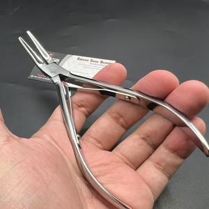 Vente en gros Pince multifonctionnelle pour presser les microbilles Outils d'extension de cheveux en acier inoxydable de haute qualité de qualité chirurgicale - Product Image 5