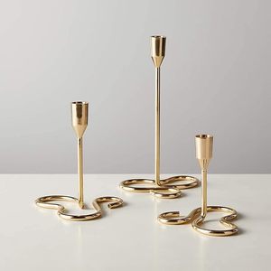 Candelabro de Latón de Aspecto Premium, Diseño Personalizado, Soporte Decorativo de Bajo Costo para Mesa de Comedor, Eventos, Candelabro Navideño Hecho a Mano - Product Image 6