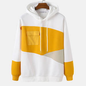 Sudaderas y sudaderas básicas de invierno con forro para hombre Diseño de algodón poliéster/algodón mezclado - Product Image 1