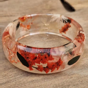 Bijoux ADAPTÉS Résine Acrylique Bracelet Bracelet Exagéré Éblouissant Multicolore Large Irrégulier Carré Acrylique Bracelets pour - Product Image 1