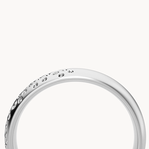 แหวนเพชรแล็บโกรว์ทองคำ 14k ประดับเพชรเม็ดเล็กๆ ขนาด 4.5 มม. - แหวนเครื่องประดับชั้นดี - Product Image 6