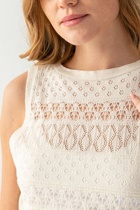 เสื้อปอนโชสีดำลายฉลุ - Product Image 3