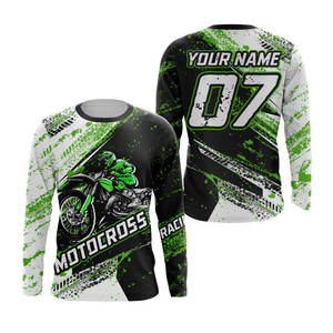 Jersey de Ciclismo de Manga Larga Personalizado al por Mayor para Hombre, el Mejor Jersey para Motocross, Descenso, Off-Road, Dirt Bike, Mtb - Product Image 5