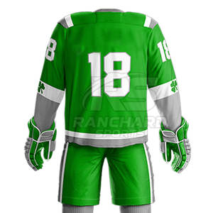 Uniforme de hockey sur glace à manches longues léger, sur mesure, vente en gros, uniforme de hockey sur glace pour hommes - Product Image 6