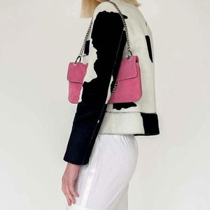 Low Price Wholesale Pu Leather Women Leather <b>Jacket</b> Fashionable Slim Fit Women Leather <b>Jacket</b> - Product Image 3