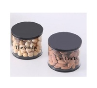 Boîtes de service pour noix au design attrayant avec plateau en aluminium, logo personnalisé en relief et boîte à fruits secs au meilleur prix