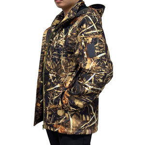 Trajes de Caza de Invierno para Hombre, Cálidos, con Camuflaje Digital Naranja Bosque, Totalmente Transpirables y Aislantes - Product Image 3