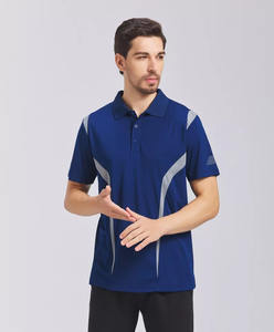 เสื้อโปโลแขนยาวสำหรับผู้ชายเสื้อกีฬาผ้ายืดกันความชื้นแบบแห้งเร็วใหม่ล่าสุดขนาดโลโก้ที่กำหนดเอง - Product Image 5