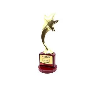 Gran oferta, Trofeo personalizado de estrella dorada de metal, Premio de Reconocimiento de estrella brillante para hitos corporativos disponibles a precio de fábrica - Product Image 2