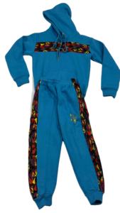 Ensemble de survêtement unisexe personnalisé en molleton technique Atlanta, grande taille, hiver, 2 pièces, 100 % coton léger - Product Image 6