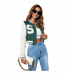Recién llegado, chaqueta universitaria personalizada, bombardero personalizado, chaqueta universitaria de béisbol Letterman 2024 - Product Image 3
