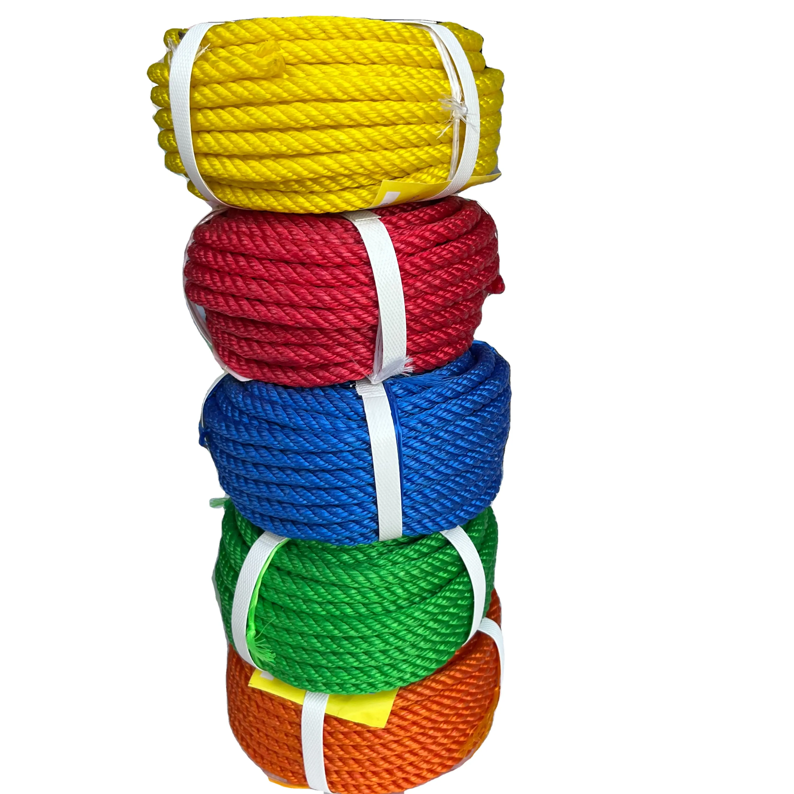 HDPE Mono Ropes 3mm 4mm 5mm 6mm 8mm 9mm 10mm Sudan Ropes Morocco Ropes High Quality Cheap Price