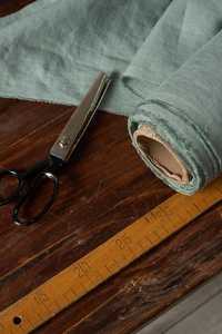 Venta al por mayor 100% tela de lino orgánico 292 cm de ancho 115 ''tela de lino patio/metro sofás de cama tejidos lisos para niños textiles para el hogar - Product Image 2