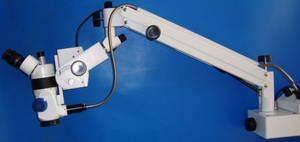 MICROSCOPIO DENTAL DE DISEÑO DURADO DE ALTA CALIDAD MICROSCOPIO DE MONTAJE EN EL TECHO CON SOPORTE MÓVIL... - Product Image 5