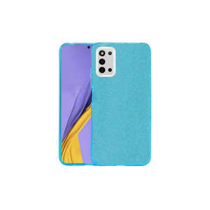 Funda Protectora de TPU Suave de Lujo JoieCreatif para Samsung Galaxy A03S, Cubierta de Silicona Brillante Premium en Azul - Product Image 1