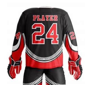 Uniformes de hockey sobre hielo para jóvenes y adultos de la mejor calidad, nuevo diseño, estilo liso, juegos impresos con nombre de equipo OEM para entrenamiento deportivo - Product Image 6