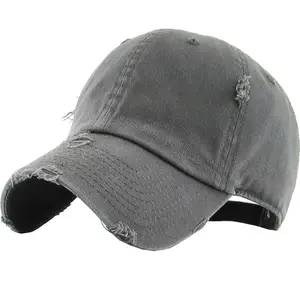 Custom blank plain adjustable cotton breathable dust proof outdoors sports baseball cap for adults