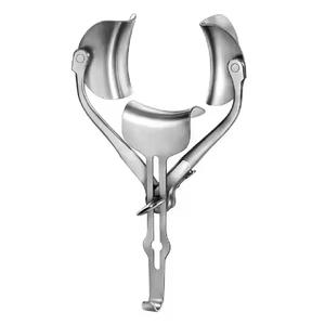 Retractor Abdominal Ricard de alta calidad, retractor médico manual de acero inoxidable para espéculo ginecológico quirúrgico - Product Image 1
