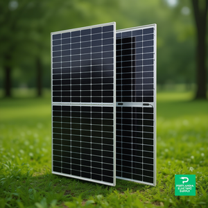 แผงโซลาร์เซลล์แบบโมโนคริสตัลไลน์สองหน้าแบบฮาล์ฟเซลล์ชนิด N ของ Canadian Solar Bihiku 450W รุ่น CS3W-450MB-AG - Product Image 2