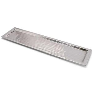 Bandeja DE SERVICIO DE ACERO INOXIDABLE Premium de gran oferta con forma y tamaño personalizados forma redonda para servir alimentos frutas - Product Image 3