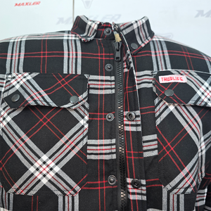 Camisa de Franela Protectora para Motocicleta, Ropa de Motociclismo con Certificación CE, Venta al Por Mayor OEM, Fábrica de Exportación - Product Image 4