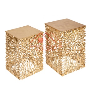 Dernier design de meubles modernes, tables d'appoint en aluminium pour la décoration de la maison, dernier design unique de tables d'appoint en aluminium pour le salon - Product Image 6