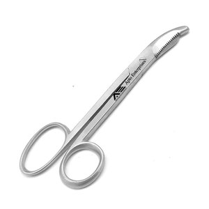 Ciseaux à pansements chirurgicaux de qualité supérieure par Apto Enterprises, ciseaux à plâtre Bruns, prix compétitif - Product Image 1