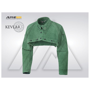 Delantal de soldador personalizado, aislamiento térmico de cuero de vaca, protección contra incendios, diseño de logotipo personalizado, sombreros de cuero para hombre - Product Image 6