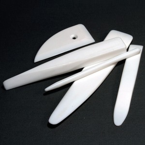 Pliable à carton en matériau organique de 4 pouces, couleur naturelle, pour reliure de livres, style art populaire animal poli - Product Image 3