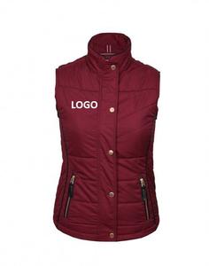 Personnalisation OEM Gilet de mode sans manches pour hommes Veste unie décontractée à bulles rembourrée en polyester avec fermeture éclair pour l'hiver Respirant - Product Image 4