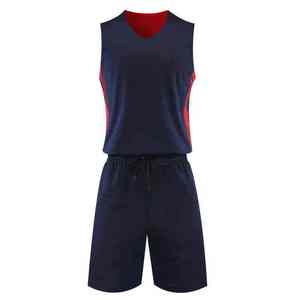 Uniforme de basket-ball tendance sur mesure en gros, 100% polyester, best-seller, antibactérien, sans manches, unisexe, imprimé lumineux - Product Image 6