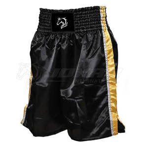 Short de boxe personnalisé pour hommes coupe confortable avec ceinture élastique et short de boxe en tissu respirant - Product Image 1