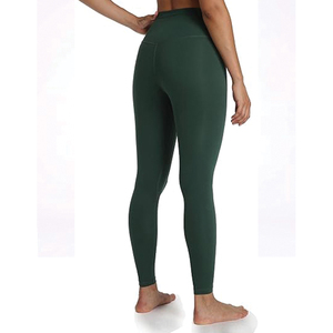 Leggings de Cintura Alta con Logotipo Personalizado, Ecológicos, Elásticos, de Spandex/Poliéster, Pantalones de Moda para Exteriores con Estampado de Lujo, Hermosos Colores para Yoga - Product Image 2