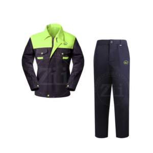 Safety WorkWear Cotton HI-vis Waterproof Flame-Retardant Custom Made Sustainable Reflective Coverall Suit Protective <b>Clothing</b> - Product Image 1