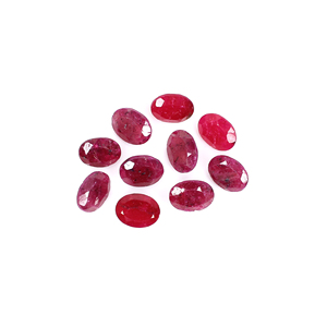 Đồ Trang Sức Làm Đá Quý Độc Quyền Đá Quý Tự Nhiên <span class=keywords><strong>Ruby</strong></span> 8X6Mm Oval Cut 1.70 Cts Ishu Đá Quý Đỏ IG12646 - Product Image 2