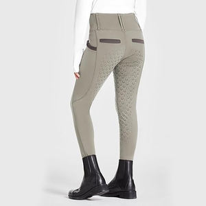 Enfants pantalons d'équitation équipement d'équitation Silicone résistant à l'eau vêtements d'équitation pleine poignée de siège Silicone enfants vêtements équestres - Product Image 2